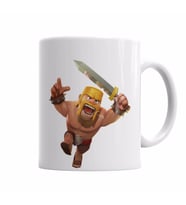 Clash of Clans Barbaro ATTACK Kupa Bardak Porselen