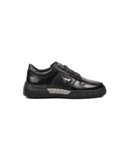 Marcomen 152-19503 Siyah Hakiki Deri Erkek Sneaker