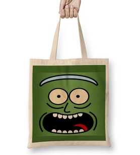 Rick And Morty 013 Bez Çanta Uzun Saplı