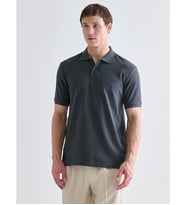 LCWAIKIKI Classic Antrasit Polo Yaka Pike Erkek Tişört