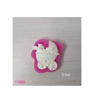 YY0565 Bebek Arabası Puset Silikon Kalıp