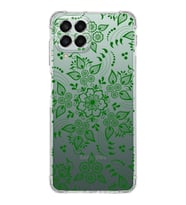 Samsung Galaxy M33  Köşe Korumalı Antişok Kapak Nostalji Desen Tasarımlı Şeffaf  Kılıf