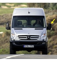 Mercedes Sprinter 2007-2016 Sol Dikiz Aynası Üst Kapak A0008111022