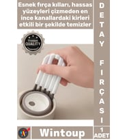 #Fırça Profesyonel Dar Esnek Köşe Mobilya Klavye Jaluzi Çok Amaçlı Detay Boşluk Temizleme Fırçası