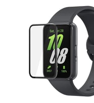 Microsonic Samsung Galaxy Fit 3 Tam Kaplayan Nano Cam Ekran Koruyucu Siyah
