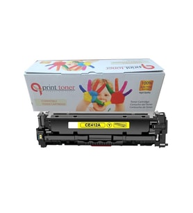 HP 305A CE412A MUADİL TONER SARI CC532A LBP7200 LBP7210 LBP7660 M351 M375 M451 M475 CM2320 CP2025