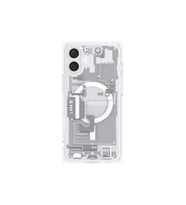 Spigen iPhone 16 Plus ile Uyumlu Kılıf Ultra Hybrid MagFit MagSafe Özellikli Zero One White (Şeffaf)