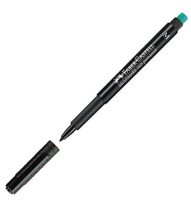 Faber Castell 1525 M Siyah Asetat Kalemi (1,0 mm)