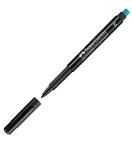 Faber Castell 1525 M Siyah Asetat Kalemi (1,0 mm)