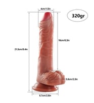 Lilitu Shop Belden Bağlamalı Uzaktan Kumandalı USB Manyetik Şarjlı 21,5 cm İleri Geri Hareketli Titreşimli Dildo - Baird