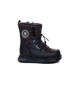Moda Ayakkabı 9090 Kız Çocuk Bot Ayakkabı (Siyah)