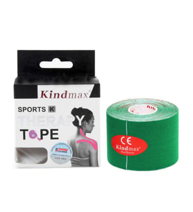 Kindmax Sporcu Bandı Kinesio Tape Yeşil Renk
