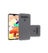 LG K41S Kılıf Zore Şeffaf İnce ve Esnek Süper Silikon Kılıf (Renksiz)