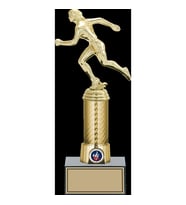 ODAK KUPA - Figürlü Kupalar - Atletizm Kadın Figürlü Kupalar FG-008 C - 30 cm