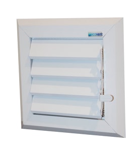 ecovent 25X45 ALÜMİNYUM MENFEZ BEYAZ (Beyaz)