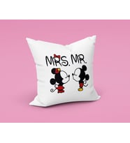Mickey & Minnie Mouse Sevgili Çift Tasarımlı Yastık