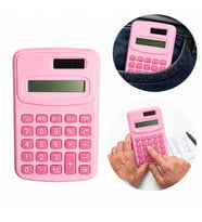 Powermaster PM-25421 Pembe Mini Hesap Makinesi