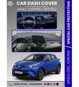 TOYOTA C-HR (2016-2022) Torpido Örtüsü Ön Göğüs Koruma Araca Özel Çatlamayı Önler Kaymaz