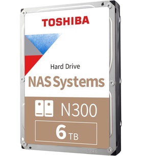 Toshiba N300 MN10ADA600S SATA 3.0 7200 RPM 3.5" 6 TB Hardisk Teşhir