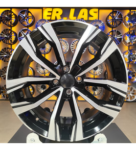 4 Adet SONIC 1053 7*17 4*100 ET40 60.1 BLACK MACK JANT (Takım)