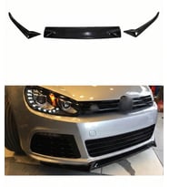 Volkswagen Golf 6 3 Parça Ön Lip (Plastik) (Standart)
