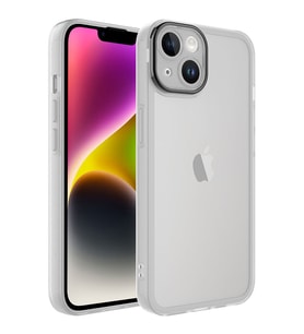 Apple iPhone 14 Kılıf Kamera Korumalı Transparan Zore Post Kılıf (Renksiz)