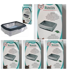 Rovita Kedi Kumu Poşeti 55*43 Cm X 5 Adet