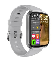 HW13 Smartwatch Full Dokunmatik Bölünebilir Ekran Gri Akıllı Saat
