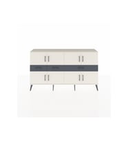 Arges Konsol 5 Raflı 3 Çekmeceli 8 Kapaklı 176x30x99 Aytaşı-Aytaşı/Antrasit