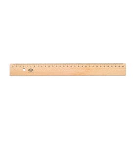 HATAS 0035 TAHTA CETVEL 30cm TAKVİYESİZ
