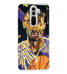 Xiaomi Redmi Note 8 PRO Uyumlu Kobe Bryant Tasarımlı Şeffaf Telefon Kılıfı