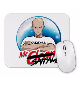 One Punch Man Saitama One Piece Death Note Mouse Pad