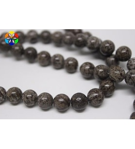 Jasper Taşı YARIM Dizi 8mm (8176) (18cm uzunluğundadır)