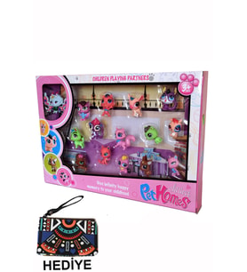 MİNİŞLER LİTTLES PET SHOP 15 Lİ KARAKTER SETİ