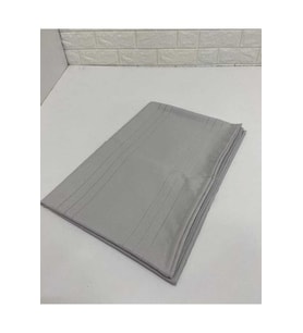 Çizgili Tek Masa Örtüsü Colber 160x220cm Gri