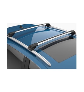 Dacia Sandere Stepway 2001-2005 Uyumlu Turtle Air-1 Full Kit Tavan Ara Atkı Seti 82-82cm Gri