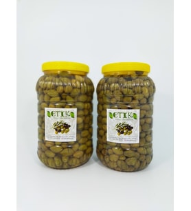 Eğri Çekirdek Cinsi Kırma Tatlanmış Zeytin 3 Kg+3 Kg