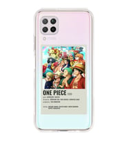 Huawei P40 Lite Uyumlu One Piece Desenli Şeffaf Telefon Kılıfı
