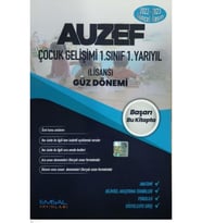 Emsal Yayınları Açıköğretim Aöf 1. Sınıf 1.yarıyıl Auzef Çocuk Gelişimi Güz Dönemi 2022-2023 (Çok Renkli)