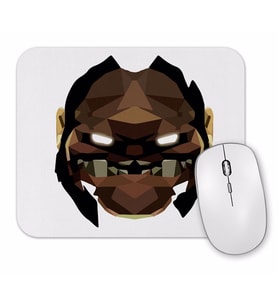 Dota 2 Pudge Face Mouse Pad