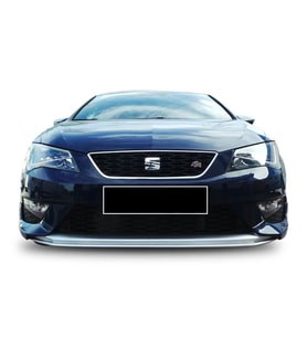 Seat Leon Uyumlu Mk3 - 5F (2013-2016) Fr Uyumlu Dynamic Ön Tampon Ek (Plastik)