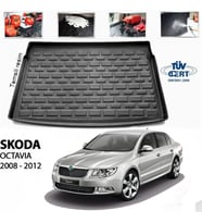 Skoda Octavia Bagaj Havuzu Paspası 2008-2012