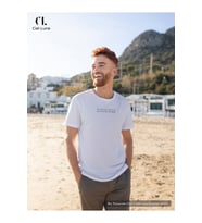 Nevermind Unisex Look For The Good In Everything - Oversize T-Shirt (Beyaz)
