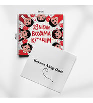 23 Nisan Boyama Kitabı 21x20 cm – 30 Sayfa, Çocuk Etkinlik ve Eğlence Kitabı, Evde ve Okulda