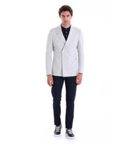 Hatemoğlu Gri KV 300392C 6 DR 29A1(KRUVAZE) CEKET 23791/44-56