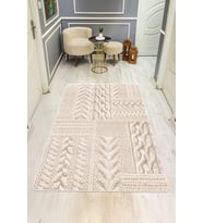 Modern Desenli Dijital Baskı Kaymaz Taban Halı H1121