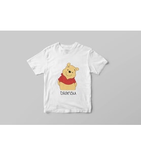 Winnie The Pooh Tişörtü ( Çocuk - Büyük ) Kişiye Özel