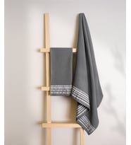 Koza Home Limira 2li Antrasit Havlu Seti 50x90-90x150 2259