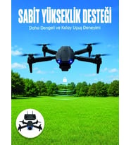 App Kontrollü Mini Drone 4k Hd Kamera, 360° Takla Ve Katlanabilir Tasarım