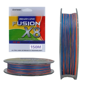 Remixon Fusion X8 150m Multicolor Renkli İp Misina 150M - 0.18Mm